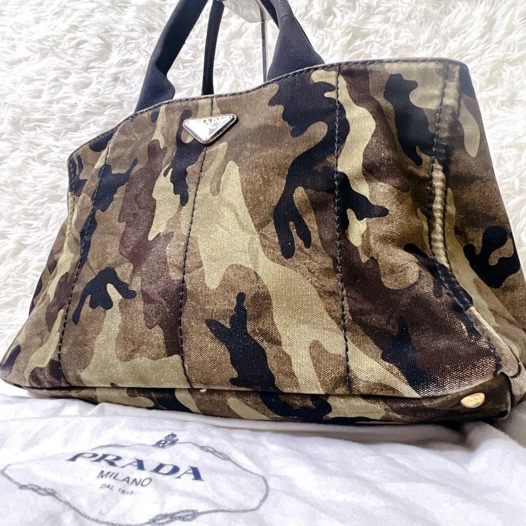 PRADA Canapa Camouflage Bags & Handbags for Women for sale | eBay