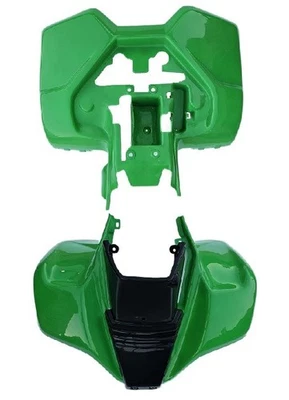 Suzuki LT80 Kawasaki KFX80 Plastic Fairing Front & Rear Fender Body Grill Green — 第 1/4 张图片