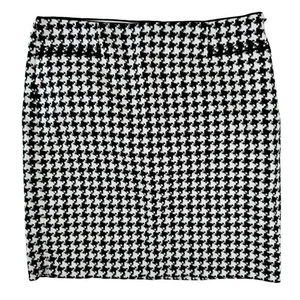 White House Black Market Black White Diamond Straight&Pencil Skirt Women's 2 - Picture 1 of 24
