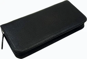 Pilot Federmäppchen Stifteemble Rundverschluss Rindsleder Schwarz Neu Geschenk - Bild 1 von 7