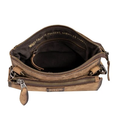 Bolso Bandolera STS Ranchwear Mujer Baronesa Básico Bliss Lirio Veg-Tan Cuero OS Foto 1 de 4