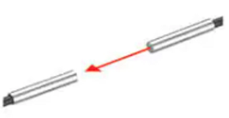 Keyence FU-59 Digital Fiber Optic Sensor, Fiber Unit Thrubeam Type - Image 1 of 1