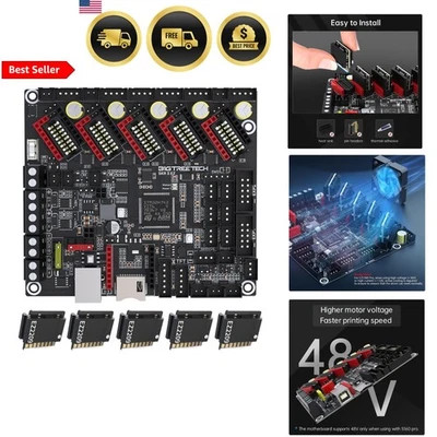 Control Board for 3D Printer EZ Drivers Support LCD Touch Screen SKR 3 EZ - Image 1 of 4