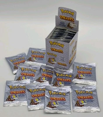 Pokemon Stickers Artbox Series 1 - 1999 Official Nintendo - 1x Booster Sealed - Bild 1 von 3