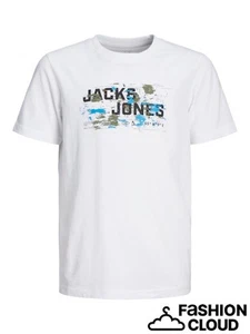 12263089 Jack & Jones Jungen T-Shirt Shirt schwarz Front-Logo NEU Gr. 140 - 176 - Bild 1 von 1