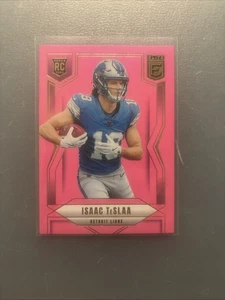 2025 Panini Donruss Elite - Rookies Isaac Teslaa #117 inchiostro rosa (RC) - Foto 1 di 2