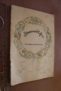 tolles altes Heft - Dornröschen Brüder Grimm - Illustriert Eberhard Frey - Alter - Picture 1 of 6