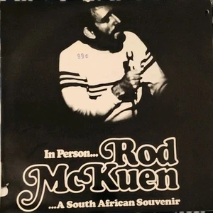 Rod McKuen: In Person... A South African Souvenir (Vinyl LP) - Picture 1 of 7