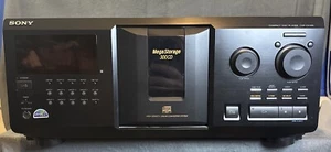 Sony CDP-CX355 Compact Disc Player Black Mega Storage 300 CD Tested No Remote - Picture 1 of 23