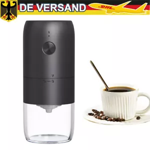 Elektrische Kaffeemühle Edelstahl Scheibenmahlwerk - Bild 1 von 12