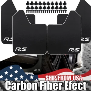 4 Universal Mud Flaps for Car Pickup Van Truck Mudflaps Splash Guards Mudguards - Foto 1 di 6