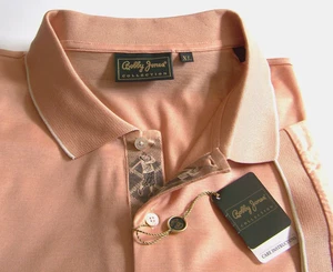 Bobby Jones collection polo golf shirt Italy XL short sleeve new $165 (p) - Picture 1 of 4