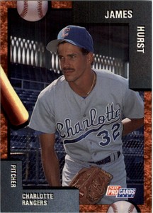 1992 Charlotte Rangers Fleer/ProCards #2223 James Hurst