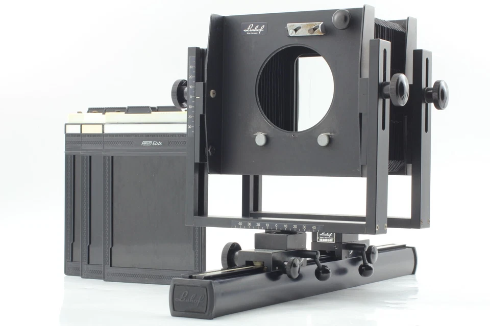 [Exc+5] Linhof Kardan Standard 4x5 Large Format View Type Camera Japan #2243 - Image 1 of 4