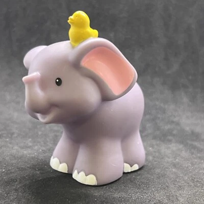 Replacement Elephant with Duck on Head Figure for Little-People Noah's Ark - Image 1 of 4