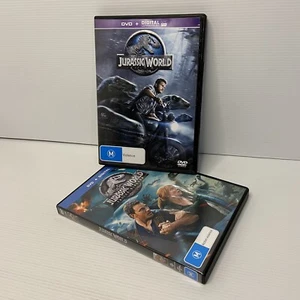 Jurassic World 1 & 2 (DVD) Action Dinosaurs - Region 2 & 4 - Picture 1 of 9