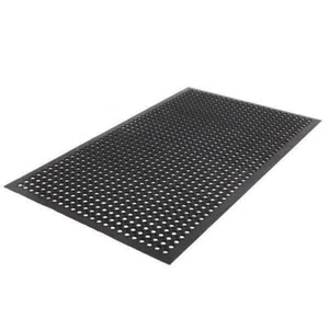 59 x 35 Zoll Küche Industrie Matte Vorleger Drainage Gummi rutschfeste sechseckige Auflage - Bild 1 von 12