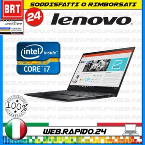 PC NOTEBOOK LENOVO X1 CARBON 3 GEN I7-5600U 14" RAM 8GB SSD 256GB TOUCH WIN 11 - Afbeelding 1 van 6