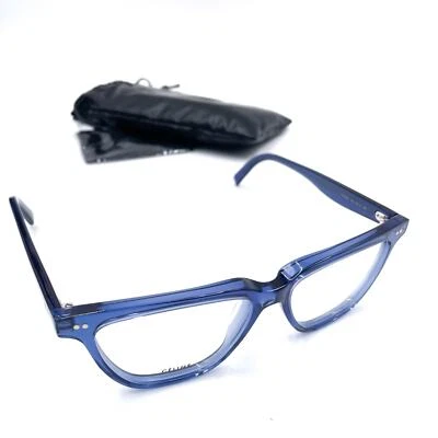 Celine Eyeglasses Blue Crystal Frames Full Rim Square Optical CL50009I - Image 1 of 4