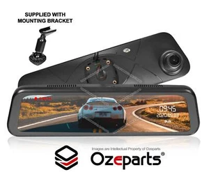 9.6" 1080P FHD Rear View Mirror Dash Camera Kit For Mazda 6 GG GY GH GJ GL 02~21 - Picture 1 of 7