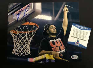 PEYTON SIVA SIGNED LOUISVILLE 2013 CHAMPIONS 8X10 PHOTO BECKETT COA Y14970 - Picture 1 of 2