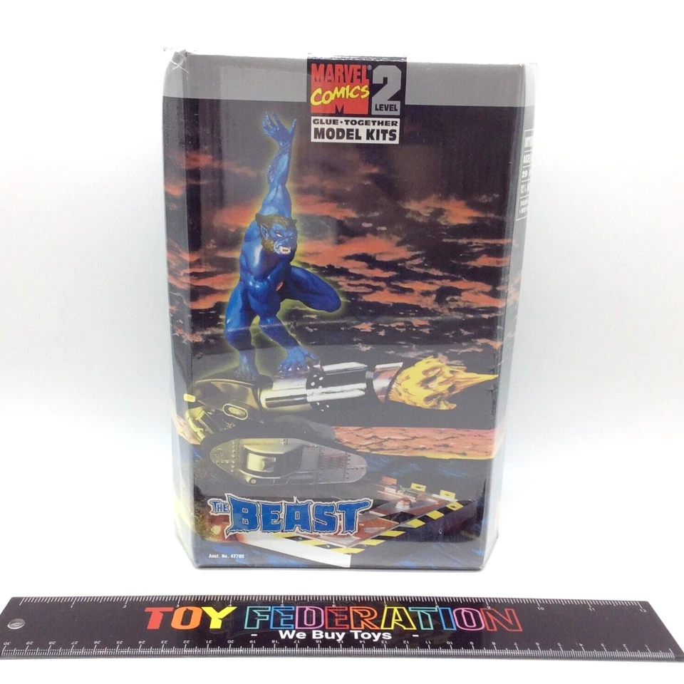 Marvel Comics The Beast Model Kit Toy Biz 1999 Level 2 Factory ToyBiz