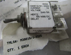 ✌️NEW AIRPAX M39019/01-322S 250V TOGGLE SWITCH - Picture 1 of 4