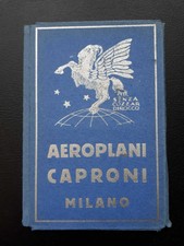 Lotto composto da 12 cartoline AEROPLANI CAPRONI- MILANO.