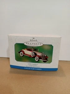 2001 Hallmark Andenken Ornament - 1930 Cadillac Vintage Roadster. - Bild 1 von 1