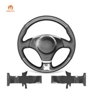 Cubierta de volante personalizada hágalo usted mismo cuero sintético fibra de carbono PU para Lexus IS 200 1999-2005 - Imagen 1 de 10