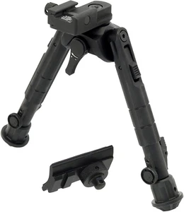 Bipod Low Profile Offset Picatinny 7 9in Center Height Durable Aircraft Aluminum - Picture 1 of 6