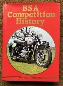 BSA Competition History Vanhouse Motorcycle Haynes Profile manual Brooklands TT - Picture 1 of 4