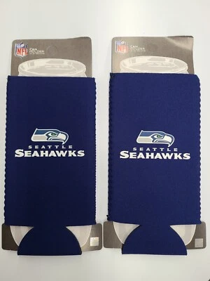 NFL Seattle Seahawks 24oz Ultra Talla Niño Alto Neopreno - Paquete de 2 Foto 1 de 3