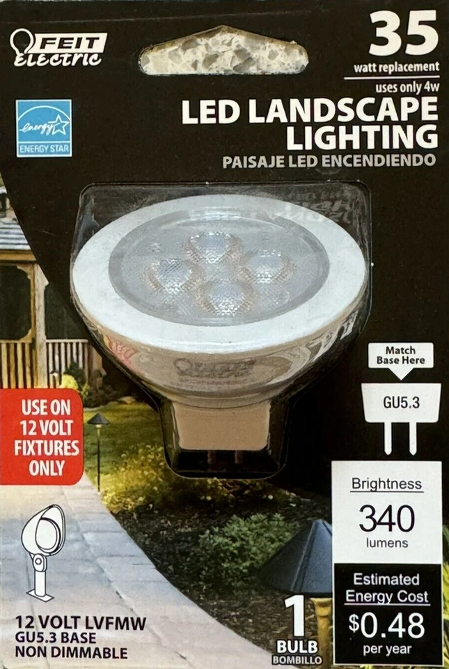 Feit Electric 35-Watt / 12-Volt LED Landscape Light w/GU5.3 Base - LVFMW - Image 1 of 1