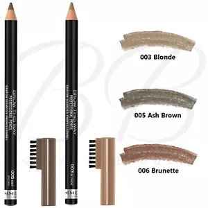 RIMMEL Brow This Way Professional Long Lasting Color Brow Pencil *CHOOSE SHADE* - Picture 1 of 15