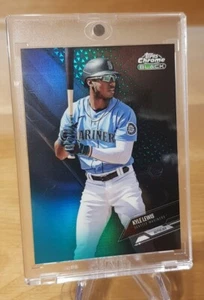 Topps Chrome Black 2021 - Kyle Lewis - #42 - Base green - /99 - Bild 1 von 2