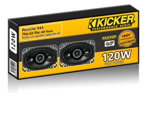Porsche 944 Heck Klappe Lautsprecher Kicker 10.2x15.2cm Auto Upgrade 120W - Bild 1 von 1