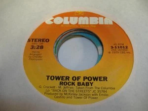 Funk 45 TOWER OF POWER Rock Baby on Columbia - Picture 1 of 1