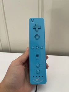 Nintendo Wii Official Wii Remote Motion Plus Blue OEM RVL-036 Tested Working - Picture 1 of 6