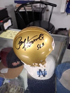 Paul Hornung Signed Notre Dame Fighting Irish Mini Helmet Autograph Without COA - Picture 1 of 8