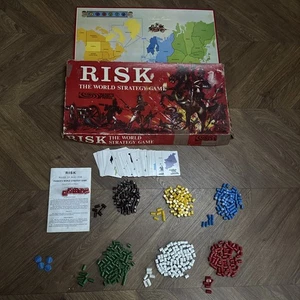  Risk Board Game Complete Vintage 1963 Parker Games, Red Box Rare - Picture 1 of 8