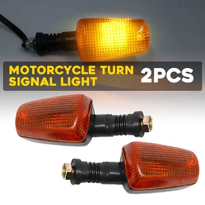 2x Luz indicadora de señal de giro delantera trasera para Yamaha TW200 XT225 XT250 XT600 EOA Foto 1 de 4