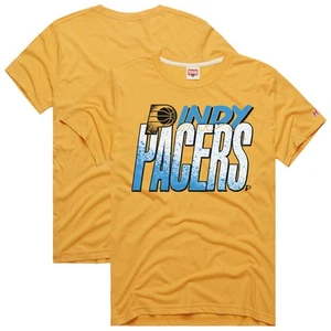 Unisex Homage Gold Indiana Pacers Hometown Edition Tri-Blend-T-Shirt - Picture 1 of 3