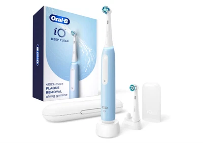 Cepillo de dientes eléctrico recargable Oral-B iO Series 3 de limpieza profunda 2 cabezales Foto 1 de 4