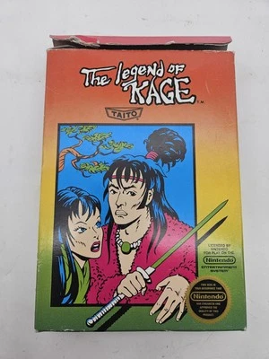 The Legend Of Kage TESTED (Nintendo Entertainment System) Box Manual - Image 1 of 4