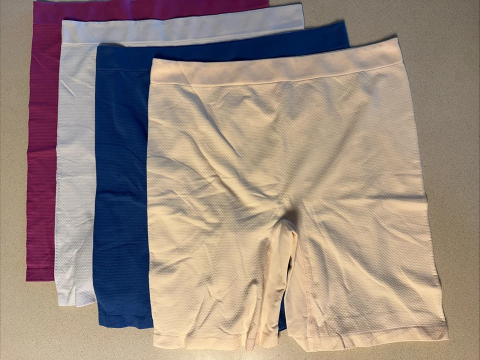 Juego de 4 bragas de pierna larga sin costuras con efectos de aire BREEZIES-Luz diurna-Mediana-A474342 Foto 1 de 1