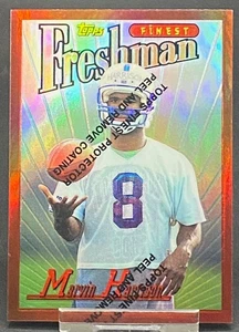 1996 TOPPS FINEST FRESHMAN REFRACTOR ROOKIE MARVIN HARRISON COLTS - Picture 1 of 2
