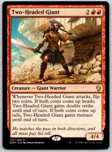 Two-Headed Giant - Dominaria DOM - MTG - LP Magic - 147 R - Picture 1 of 2