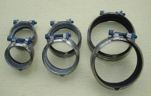 Je 2 Stck. Schlauchschellen Norma Connect DIN100;DIN70;DIN50 - Bild 1 von 7