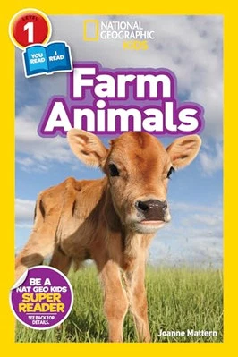 national geographic readers: farm animals (National Geograp... by joanne mattern - Image 1 of 2